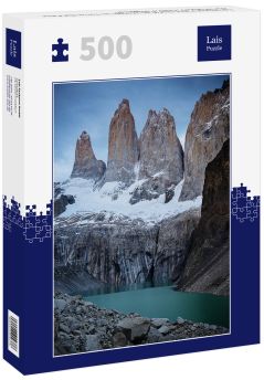 Lais Puzzle - Torres Del Paine Gipfel am Morgen im Torres Del Paine Nationalpark, Chile, Patagonien - 500 Teile