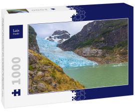 Lais Puzzle - Der bunte Serrano-Gletscher innerhalb des Bernardo O'Higgins-Nationalparks, Puerto Natales, Patagonien, Chile - 1.000 Teile