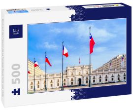Lais Puzzle - Blick auf den Palacio de La Moneda Royal Mint von Chile - 500 Teile