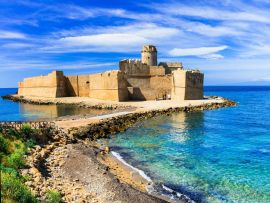 Lais Puzzle - Le Castella. Isola di Capo Rizzuto - erstaunliche Burg und schönes Meer in Kalabrien, Italien - 500 & 1.000 Teile
