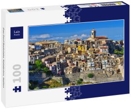 Lais Puzzle - Das Dorf Badolato, Kalabrien, Italien - 100 Teile
