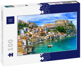 Lais Puzzle - schöne Strände und Städte von Kalabrien - Scilla. Italienische Sommerferien. - 100 Teile