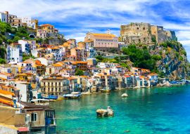 Lais Puzzle - schöne Strände und Städte von Kalabrien - Scilla. Italienische Sommerferien. - 100, 200, 500 & 1.000 Teile