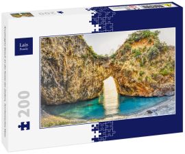 Lais Puzzle - Arcomagno Beach an der Küste der Zedern, Tyrrhenisches Meer - 200 Teile