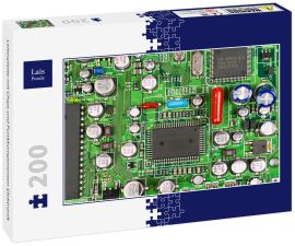 Lais Puzzle - Leiterplatte mit Chips und Funkkomponenten Elektronik - 200 Teile