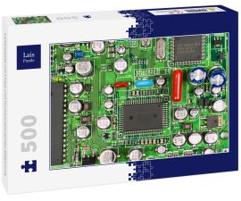 Lais Puzzle - Leiterplatte mit Chips und Funkkomponenten Elektronik - 500 Teile