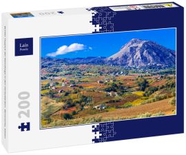 Lais Puzzle - Bunter Teppich der Weinberge in den Herbstfarben. Benevento, Italien - 200 Teile