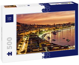 Lais Puzzle - Neapel von oben - 500 Teile