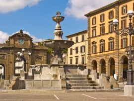 Lais Puzzle - Viterbo - Piazza della Rocca - Brunnen - Rocca Albornoz - 500 & 1.000 Teile