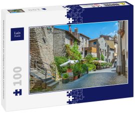 Lais Puzzle - Mittelalterlicher Bezirk San Pellegrino in Viterbo, Latium (Italien). - 100 Teile