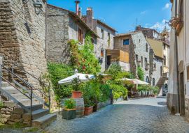 Lais Puzzle - Mittelalterlicher Bezirk San Pellegrino in Viterbo, Latium (Italien). - 100, 200, 500 & 1.000 Teile