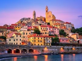 Lais Puzzle - Cervo an der Mittelmeerküste von Ligurien, Italien - 500 & 1.000 Teile