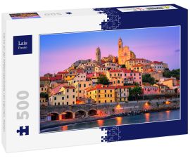 Lais Puzzle - Cervo an der Mittelmeerküste von Ligurien, Italien - 500 Teile