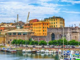 Lais Puzzle - Genua Hafen Meerblick mit Yachten - 500 & 1.000 Teile