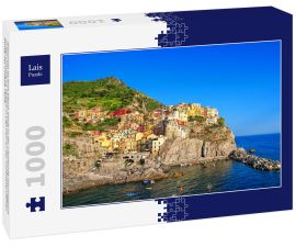 Lais Puzzle - Manarola ist eine kleine Stadt in der Gemeinde Riomaggiore in der Provinz La Spezia in Ligurien an der norditalienischen Küste der Cinque Terre. - 1.000 Teile