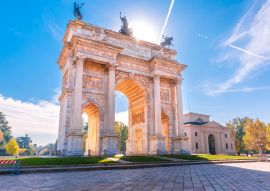 Lais Puzzle - Friedensbogen oder Arco della Pace, Stadttor in der Mitte der Altstadt von Mailand am sonnigen Tag, Lombardei, Italien - 100, 200, 500 & 1.000 Teile