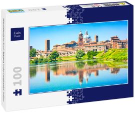 Lais Puzzle - Mittelalterliche Stadt Mantua in der Lombardei, Italien - 100 Teile