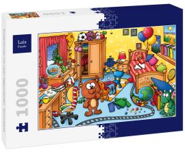 Lais Puzzle - Kinderzimmer mit vielen Gegenständen - Wimmelbild - 1.000 Teile