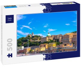 Lais Puzzle - Ansicht der Stadt von Ancona vom Hafen, Italien - 500 Teile