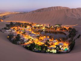 Lais Puzzle - Atacama-Wüste, Oase von Huacachina, Peru - 500 & 1.000 Teile