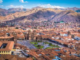 Lais Puzzle - Panoramablick auf das historische Zentrum von Cusco, Peru - 500 & 1.000 Teile