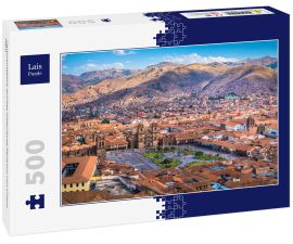 Lais Puzzle - Panoramablick auf das historische Zentrum von Cusco, Peru - 500 Teile