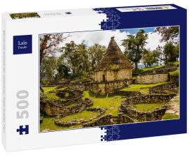 Lais Puzzle - Berühmte Ansicht der verlorenen Stadt Kuelap, Peru - 500 Teile