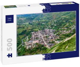Lais Puzzle - Luftaufnahme von Leymebamba, Peru - 500 Teile