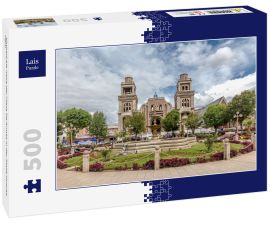 Lais Puzzle - Kathedrale nahe der Plaza De Armas in der Stadt Huaraz, Peru - 500 Teile