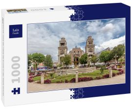 Lais Puzzle - Kathedrale nahe der Plaza De Armas in der Stadt Huaraz, Peru - 1.000 Teile