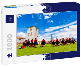 Lais Puzzle - Einheimische von Chinceros feiern Ostern, Chincheros, Peru - 1.000 Teile
