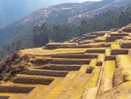 Lais Puzzle - Traditionelle Architektur mit Inka-Terrassen in Chinchero, Cusco, Peru - 500 & 1.000 Teile