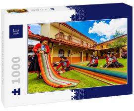 Lais Puzzle - Kantu-Weberinnen in Chincheros, Peru - 1.000 Teile