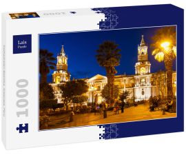 Lais Puzzle - Kathedralen-Basilika, Arequipa, Peru - 1.000 Teile