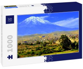 Lais Puzzle - Der Vulkan Misti aus der Sicht von Arequipa, Peru - 1.000 Teile