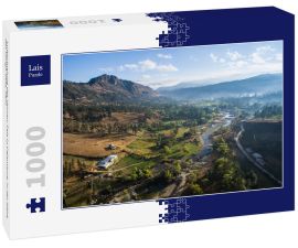 Lais Puzzle - Luftaufnahme des Yaucan-Tals in Cajamarca, in der Nähe des Conga-Sees, Peru - 1.000 Teile