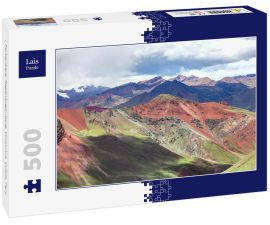 Lais Puzzle - 7 Farbenberg, Regenbogenberg, Vinicunca, Cusco, Peru - 500 Teile