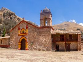 Lais Puzzle - Kirche aus der Kolonialzeit in Peru, in der Mine von Santa Barbara - 500 & 1.000 Teile