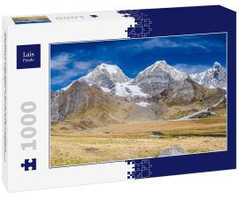 Lais Puzzle - Wandern auf der alpinen Route in der Cordillera Huayhuash: abgelegen, wild und ehrfurchtgebietend - 1.000 Teile
