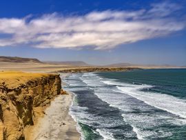 Lais Puzzle - Peru, Abteilung Ica. National Reserve von Paracas. Supay-Strand - 500 & 1.000 Teile