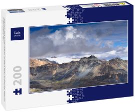 Lais Puzzle - Panoramablick auf die südliche Cordillera Blanca und Nevado Pastoruri in den Anden in Peru - 200 Teile