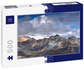 Lais Puzzle - Panoramablick auf die südliche Cordillera Blanca und Nevado Pastoruri in den Anden in Peru - 500 Teile
