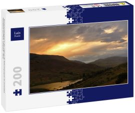 Lais Puzzle - Sonnenuntergang in der Laguna de ñahuimpuquio im zentralen Hochland von Peru. Chupaca - Peru - 200 Teile