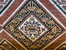 Lais Puzzle - Details der Fresken von der Huaca de la Luna bei Trujillo, Peru - 500 & 1.000 Teile