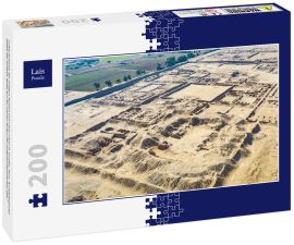 Lais Puzzle - Luftaufnahme der antiken Ruinen von Chan Chan in Trujillo, Peru. Archäologische Stätte der antiken Stadt aus der Chimu-Kultur der präkolumbianischen Zeit - 200 Teile