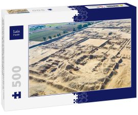 Lais Puzzle - Luftaufnahme der antiken Ruinen von Chan Chan in Trujillo, Peru. Archäologische Stätte der antiken Stadt aus der Chimu-Kultur der präkolumbianischen Zeit - 500 Teile