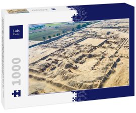 Lais Puzzle - Luftaufnahme der antiken Ruinen von Chan Chan in Trujillo, Peru. Archäologische Stätte der antiken Stadt aus der Chimu-Kultur der präkolumbianischen Zeit - 1.000 Teile
