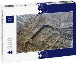 Lais Puzzle - Huaca Rajada und die königlichen Gräber des Herrn von Sipan. Eine archäologische Stätte in der Nähe von Chiclayo, Peru - 200 Teile