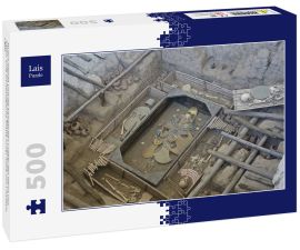 Lais Puzzle - Huaca Rajada und die königlichen Gräber des Herrn von Sipan. Eine archäologische Stätte in der Nähe von Chiclayo, Peru - 500 Teile