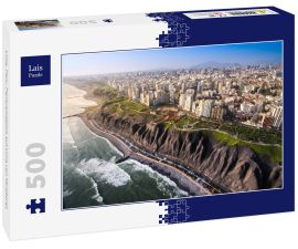 Lais Puzzle - Lima, Peru: Panoramablick auf Lima von Miraflores - 500 Teile